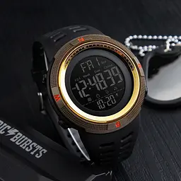 Наручний годинник чоловічий 1251GD Gold Skmei acs0030830 - мініатюра 4