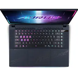 Ноутбук Gigabyte 16 AORUS Master 16 QHD OLED 240Hz/Intel ARL HX Ultra 9/32GB/2TB SSD/RTX 5080 16GB/W11/Black (AORUS_16_BYHC5UAE65S) - мініатюра 4