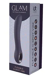 Вібратор Dreamtoys Glam Flexible G-Spot Vibe 22 см синій - мініатюра 5