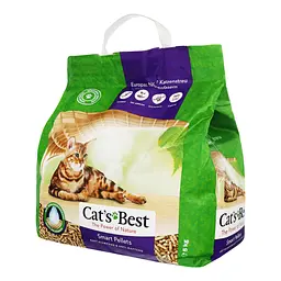 Наповнювач Cat's Best Smart Pellets для довгошерсних котів деревний 10 л/5 кг - мініатюра 2