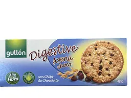 Печиво GULLON Digestive Avena Choco вівсяне з шоколадними крихтами 425 г (8410376026962)