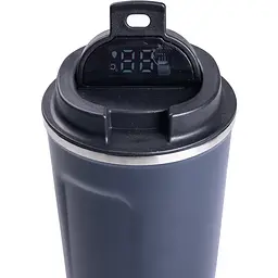 Термочашка Coffee 380 мл з датчиком температури, синій Yiwu HPGM5821BL - мініатюра 6