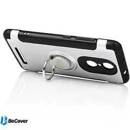 Чохол BeCover Magnetic Ring Stand для Xiaomi Redmi Note 3 Silver (701920) - мініатюра 3