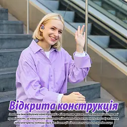 Бездротові навушники Inspire JM18 Purple - мініатюра 6