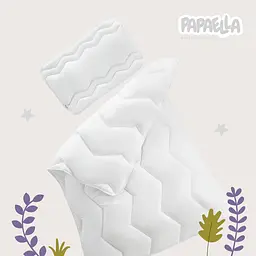 Ковдра в ліжечко Papaella Comfort 135х100 см (8-08723 біла) - мініатюра 6