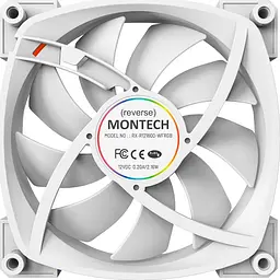 Вентилятор MONTECH 120MM RX120 PWM WHITE (RX120 PWM WHITE) - мініатюра 3