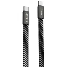 Кабель Proove AirLine Type-C to Type-C 60W (1m) black (CCAI60002201)