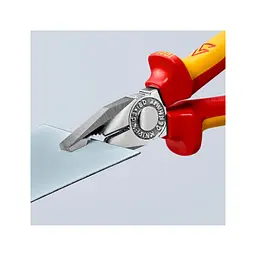 Плоскогубці KNIPEX комбіновані діелектричні VDE (03 06 160) - мініатюра 7