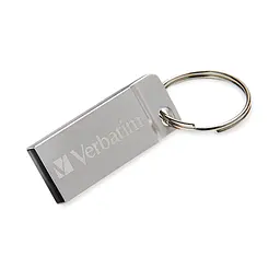 USB флеш накопичувач Verbatim 32GB Metal Executive Silver USB 2.0 (98749) - мініатюра 3