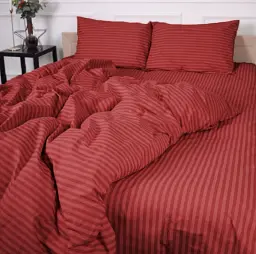 Підковдра MirSon Ranforce Elite Stripe Red 110х140 см (2200010365221) - мініатюра 5