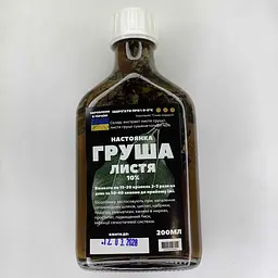 Настоянка на листі груші 200 мл