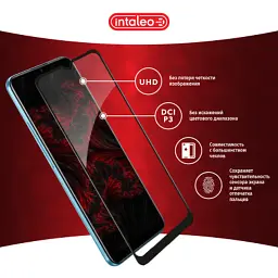Скло захисне Intaleo Full Glue RealMe C21Y Black (1283126518515) - мініатюра 4