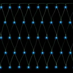 Гірлянда Jumi Сітка 100 LED, 1x1 м, блакитний (5900410537583)