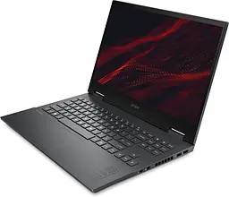 Ноутбук HP OMEN 15-en1000ua 15.6FHD IPS 144Hz/AMD R5 5600H/8/512F/NVD3060-6/DOS/Silver (422M7EA) - мініатюра 3