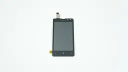 Дисплей для смартфона (телефону) Microsoft Lumia 532 DS (Nokia), black (У зборі з тачскріном) (без рамки) - мініатюра 2