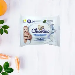 Детская влажная туалетная бумага Chicolino 40шт