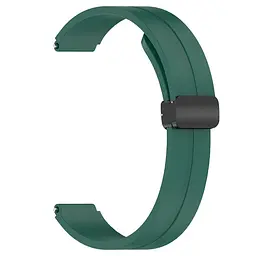 Ремінець Line Magnetic для Xiaomi Mi Band 9/8/10 Зелений / Green - мініатюра 2