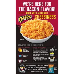 Макарони з беконом Cheetos Mac'n Cheese Cheesy Bacon - мініатюра 4
