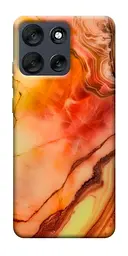 Чохол Demsky Червоний корал мармур для Motorola Moto G56 5G