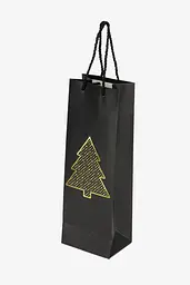 Пакет Новорічний паперовий Ялинка 2639 Різнокольоровий shop (8924485199849) - мініатюра 1