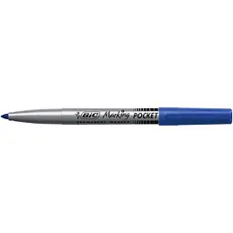 Маркер Bic перманентний Fine, синій (bc8209012) - мініатюра 2