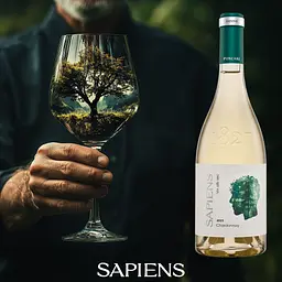 Вино Purcari Sapiens Chardonnay біле сухе 13.5% 0.75 л - мініатюра 2