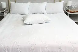 Покривало Tag Tekstil Gloria white 160x240 см - мініатюра 2