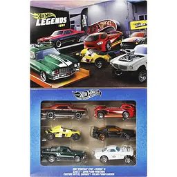 Тематичний набір машинок Hot Wheels Legends (JBY78)