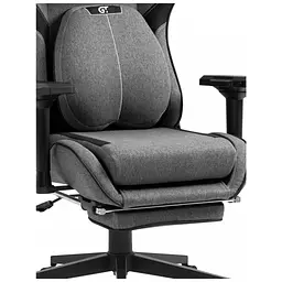 Кресло игровое GT Racer X-2308 Gray/Black (X-2308 Fabric Gray/Black) - миниатюра 10