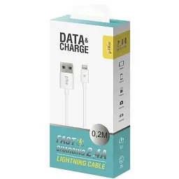 Дата кабель USB 2.0 AM to Lightning 0.2m white Piko (1283126493836) - мініатюра 2