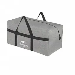 Сумка-баул Naturehike NH17S021-L, 100 л, світло-сірий