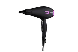 Фен Violet PRO HD-Y221PRO , 1750-2100Вт, 2 швидкості, 3 темп.режими, дифузор, чорний ARDESTO teh0017657 - мініатюра 2