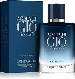 Оригінал Giorgio Armani Acqua Di Gio Profondo 50 мл Парфумована вода