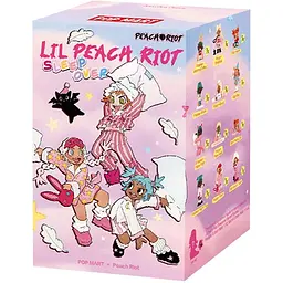 Іграшка-сюрприз Pop Mart Lil Peach Riot Серія Sleepover з колекційною фігуркою (PRLS-01)