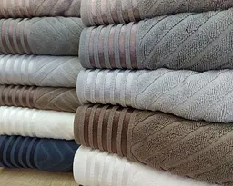 Набір турецьких махрових рушників Gulcan 50х90 6 штук + 70х140 6 штук Jacquard Cotton Lux Yeni Cizgili - мініатюра 3