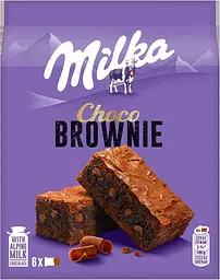 Шоколадний бісквіт Milka Choco Brownie 150 г