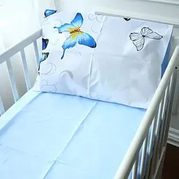 Наволочка MirSon Kids Time 17-0389 Blackburn Бязь блакитна - мініатюра 5
