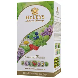 Уцінка. Чай Hyleys Сім смаків (асорті) 37.5 г 25 шт. x 1.5 г - мініатюра 2