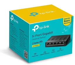 Комутатор TP-Link LS1005G (LS1005G) U1 - мініатюра 3