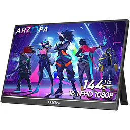Портативний монітор Arzopa 16.1" Z1FC Black EU [157149] - мініатюра 3