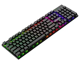 Ігрова клавіатура GamePro GPGK-296 Headshot USB RGB Black - мініатюра 3
