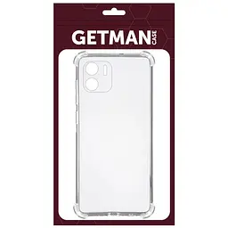 TPU чохол GETMAN Ease logo посилені кути Full Camera для Xiaomi Redmi A1 / A2 Безбарвний (прозорий) - мініатюра 6