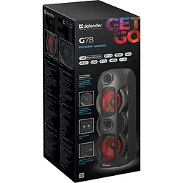 Акустична система 1.0 Defender G78 70Вт BT/TF/USB/MIC/Light - мініатюра 7