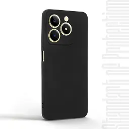 Чехол ArmorStandart Matte Slim Fit для Realme C61 4G Camera cover Black - миниатюра 2