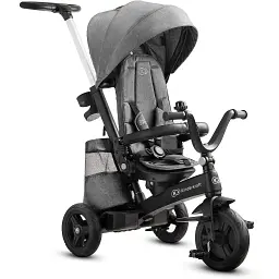 Триколісний велосипед Kinderkraft Easytwist Platinum Grey (KKRETWIGRY0000) - мініатюра 2