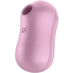 Вакуумний стимулятор із вібрацією Satisfyer Cotton Candy Lilac