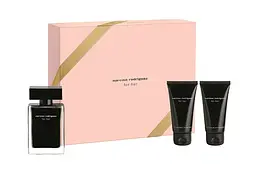 Набор Narciso Rodriguez For Her: туалетная вода 50 мл + гель для душа 50 мл + лосьон для тела 50 мл