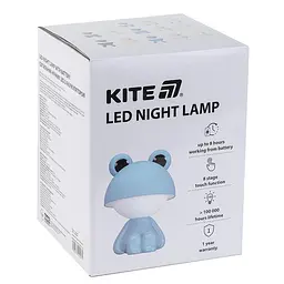 Світильник-нічник Kite LED з акумулятором Cute Froggy білий (K25-316-3-1) - мініатюра 6