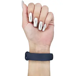 Силіконовий ремінець BeCover для Xiaomi Mi Smart Band 9 Blue Horizon (711938) - мініатюра 4