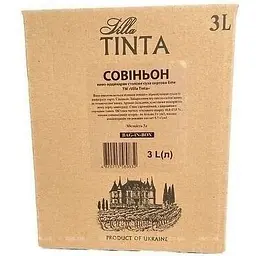 Вино Villa Tinta Совіньон Блан біле сухе 3 л - мініатюра 2